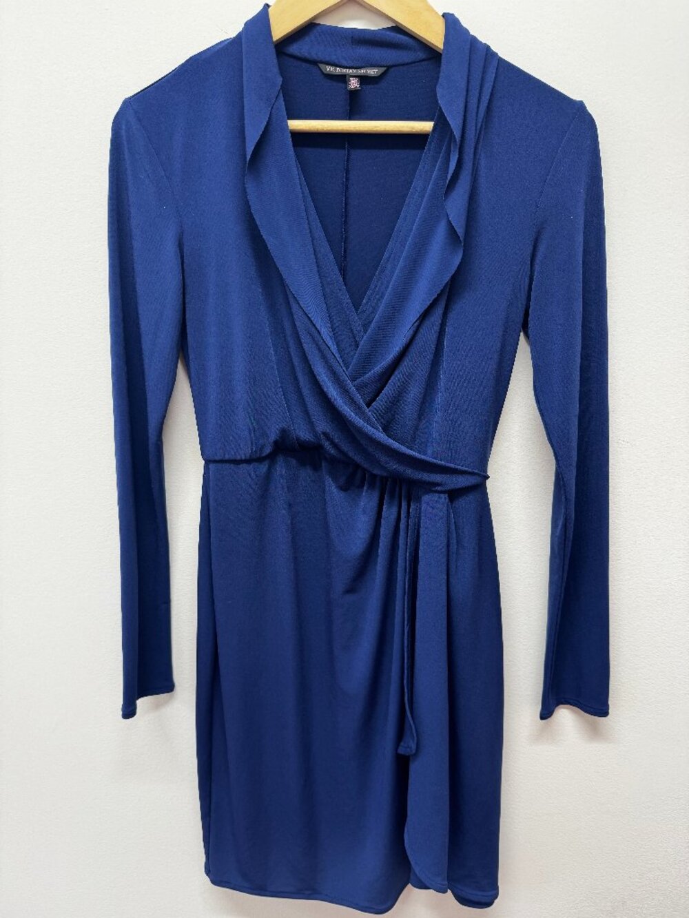 Victoria's Secret Jersey Long Sleeve Stretch Navy Mini Dress XS